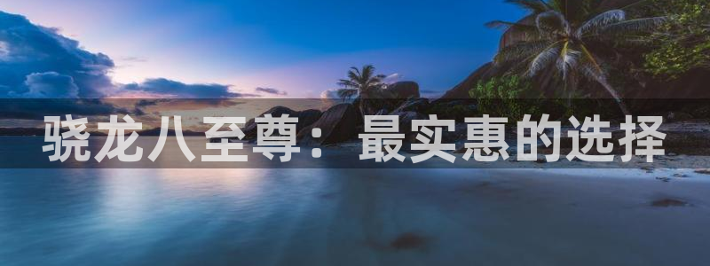 赢乐彩票3平台登录注册：骁龙八至尊：最实惠的选择