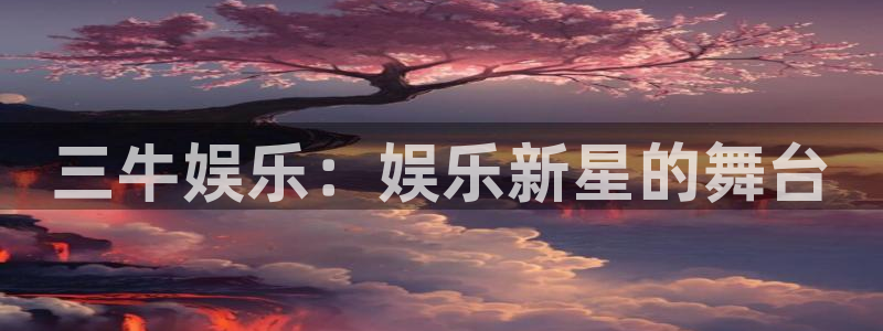 赢乐彩票体育4：三牛娱乐：娱乐新星的舞台
