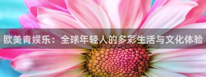 赢乐彩票体育凯捷平台招商：欧美青娱乐：全球年轻人的多彩生活与文化体验