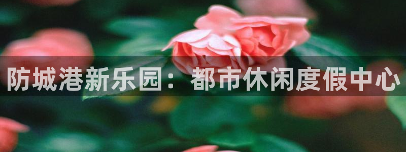 赢乐彩票登录界面入口：防城港新乐园：都市休闲度假中心
